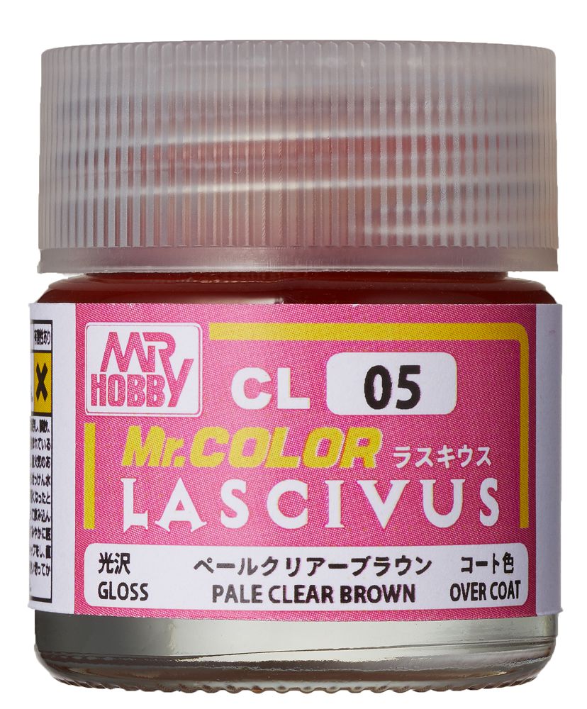 Mr.カラー LASCIVUS（ラスキウス）　クリアーペールブラウン　10ｍｌ　＜光沢＞