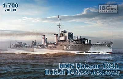 1/700　英・H級駆逐艦・ホットスパーH-01・英海軍1941年