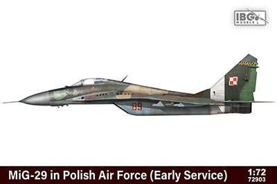 1/72　ポーランド空軍・ミコヤンMiG-29ファルクラム戦闘機・初期仕様