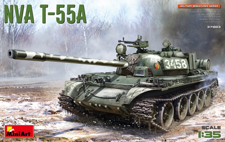 1/35 NVA T-55A 1/35 NVA T-55A