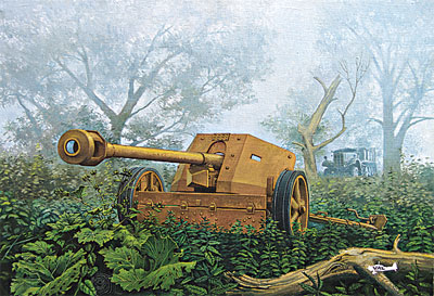 1/72　独・75ミリ PAK40 対戦車砲
