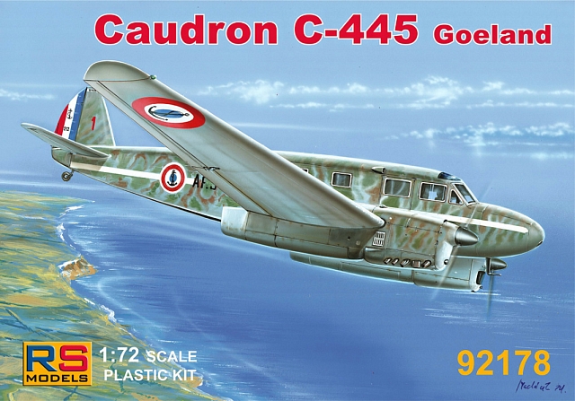 1/72 コードロン C-445 ゴエラン ヴィシー政権フランス、スペイン、ユーゴスラビア