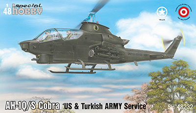 1/48　ベルAH-1Q/Sコブラ攻撃ヘリコプター・米軍&トルコ軍
