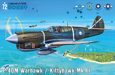 1/72 P-40M ウォーホーク/キティホーク Mk.Ⅲ