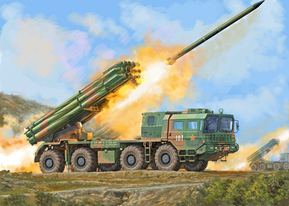 1/35 中国軍 03式300mm12連装自走ロケット砲