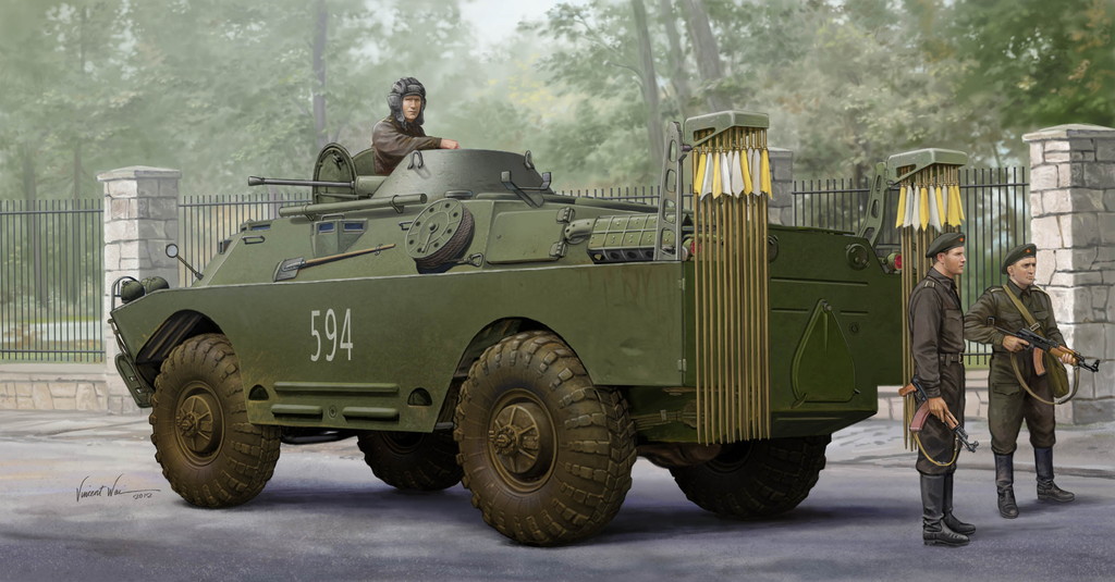1/35 ソビエト軍 BRDM-2 初期型 "化学防護車"