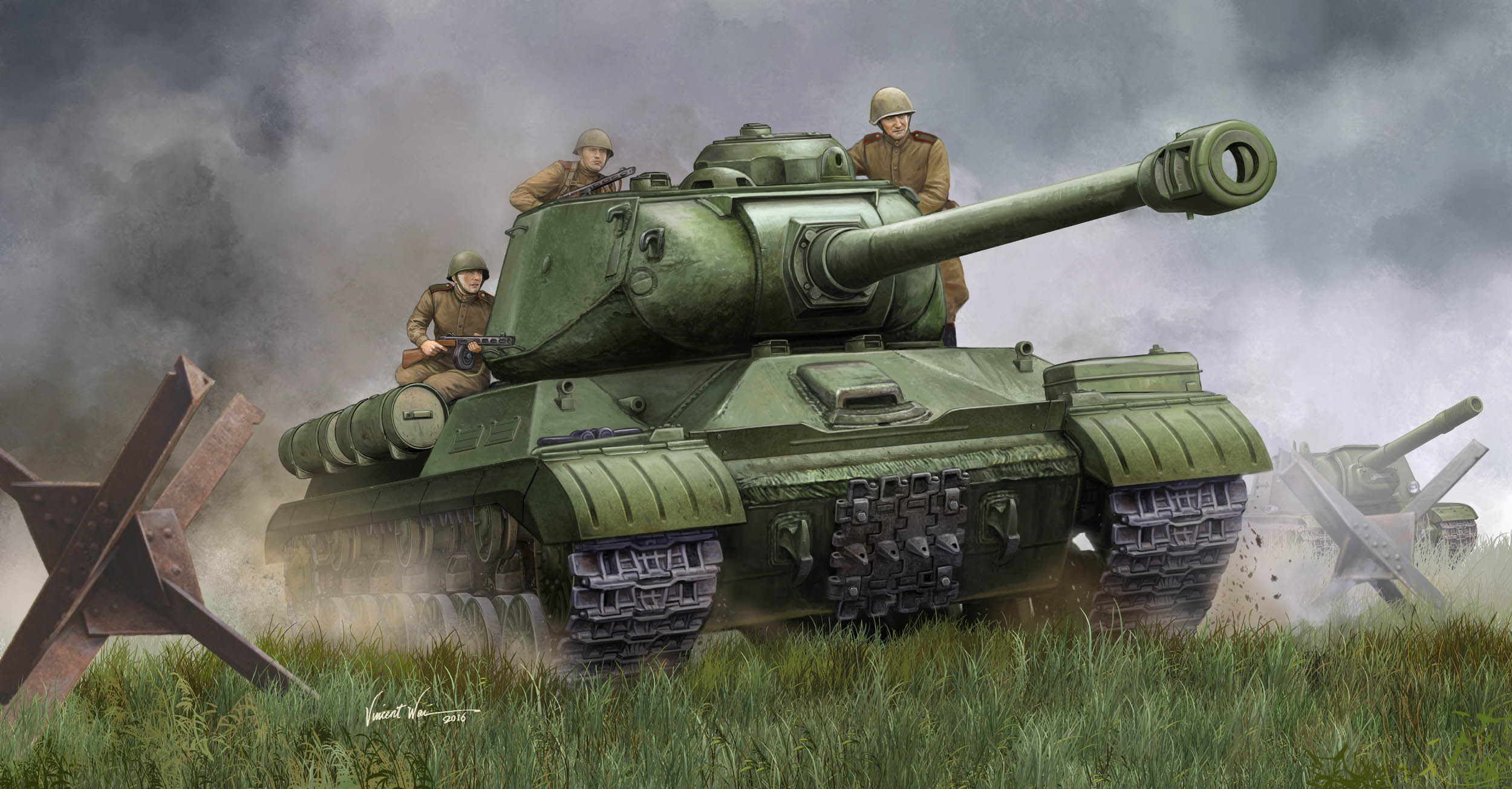 1/35 ソビエト軍 JS-2M重戦車 後期型