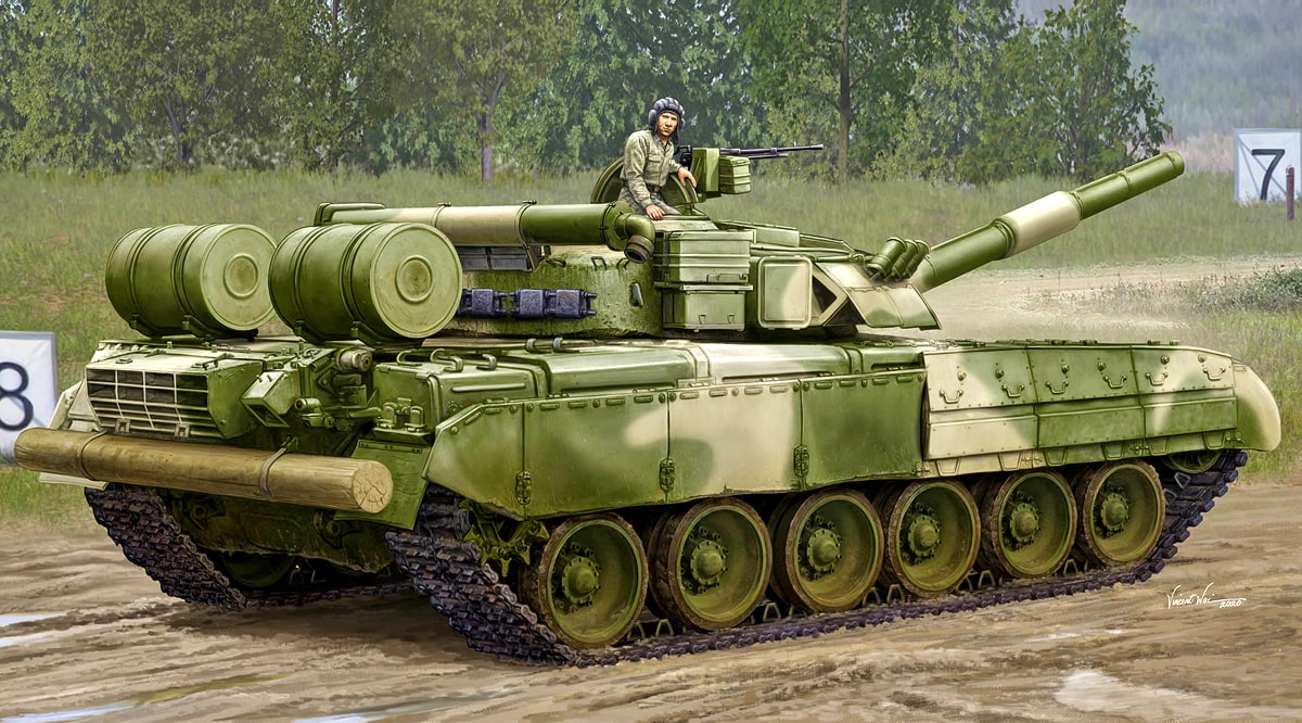 1/35 ロシア連邦軍 T-80UD主力戦車 前期型