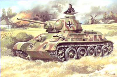 1/72　独・T-34/76ドイツ軍鹵獲仕様1942型